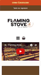 Mobile Screenshot of flamingstove.com