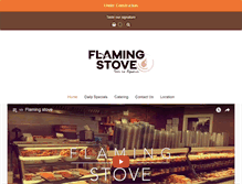 Tablet Screenshot of flamingstove.com